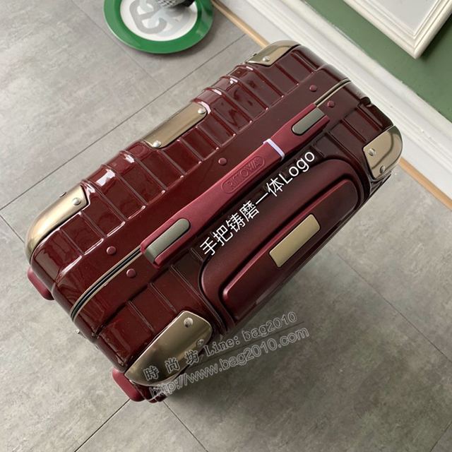 Rimowa拉杆箱 90027 Limbo細邊框系列 Pc+鋁鎂合金 日默瓦拉箱 高圓圓大牌明星同款行李箱xzx1112